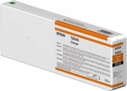 Epson T804A Orange Ink Cartridge (700ml) C13T804A00-PCR Business Solutions Ltd
